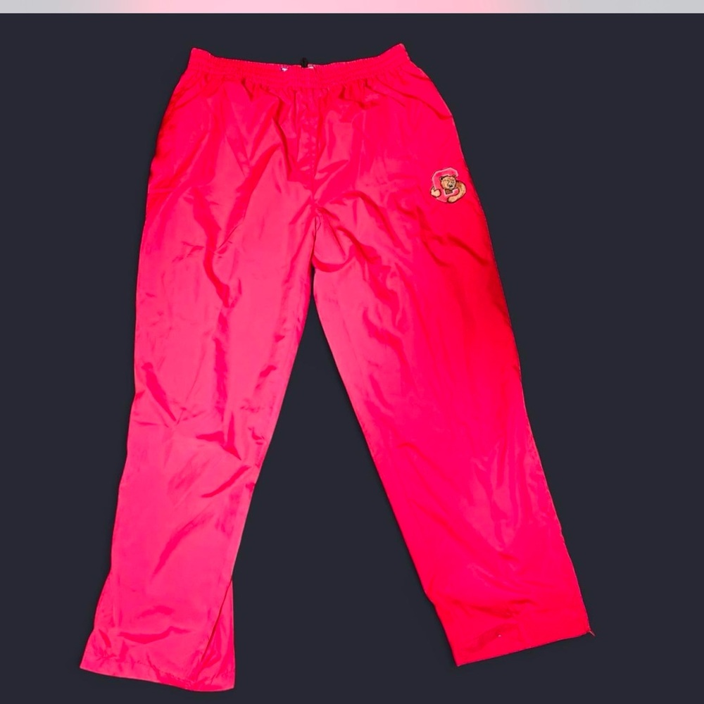 Vibrant Red Men's Joggers